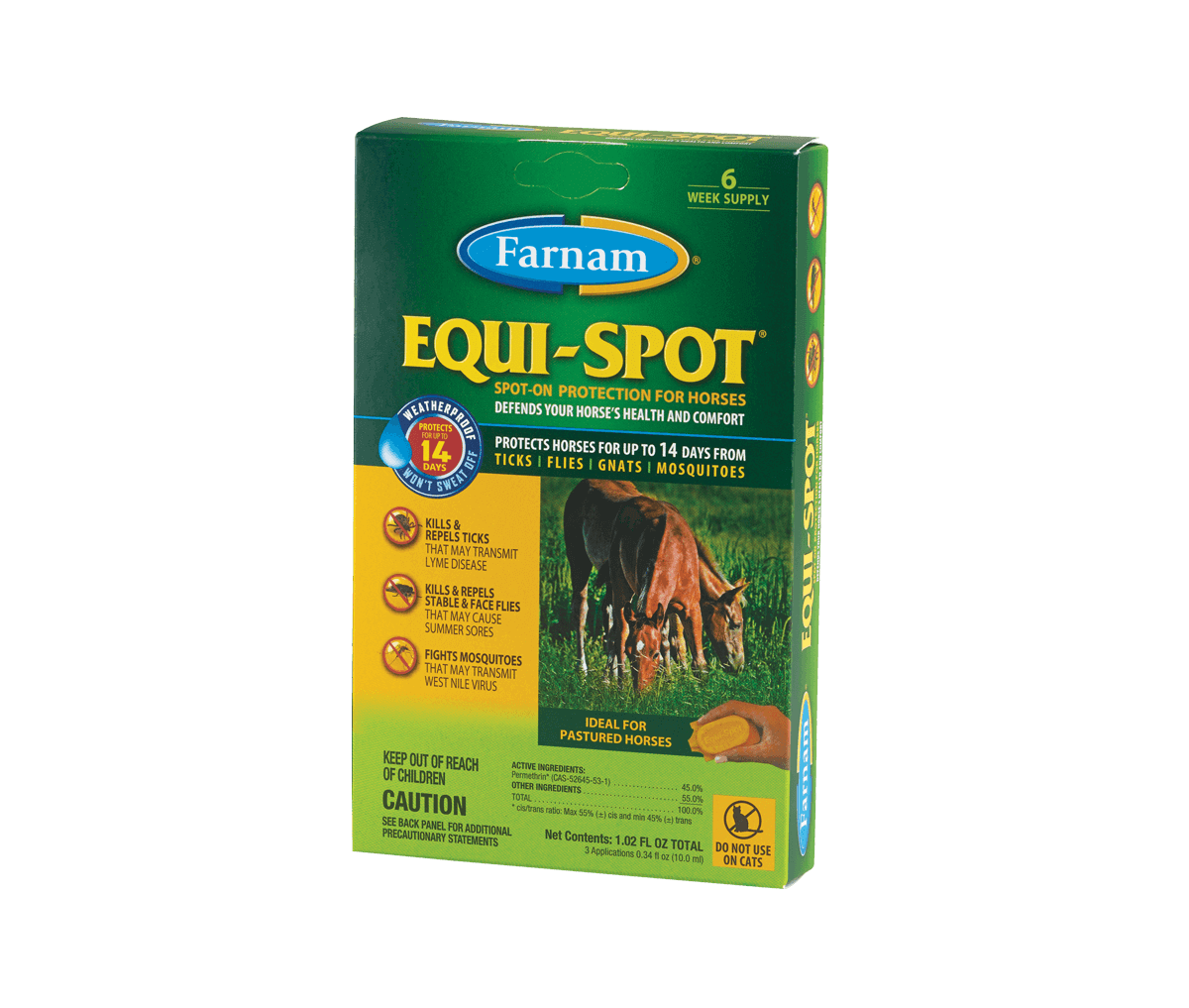 Equi-Spot Spot-On Protection for Horses