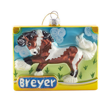 2025 Holiday Blown Glass Ornament - Breyer Gift Box