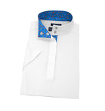Sweets Girls Talent Yarn Wrap Collar Short Sleeve Show Shirt