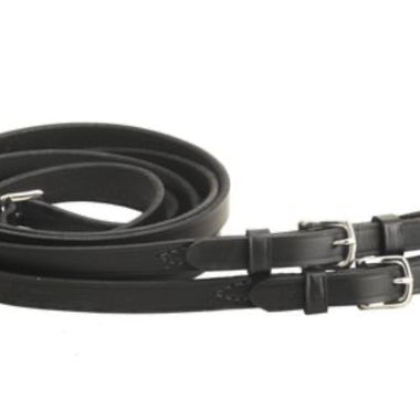Tory Leather Company 1/2 x 60" Plain Reins with Buckle Bit Ends