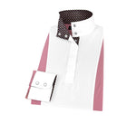 Girls "Luna II" Pink Long Sleeve Performance Show Shirt