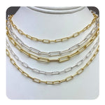 Gold Oval Chain