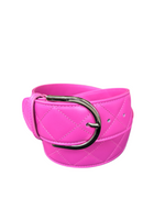 Leather Quilted C Belts