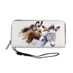 Horseprint Clutch Wallets