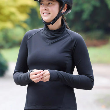 Wrap Neck Tech Top