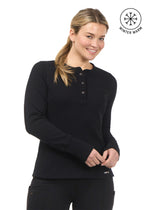 Hot to Trot Thermal Henley