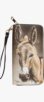 Horseprint Clutch Wallets