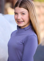 Kids Wrap Neck Tech Top