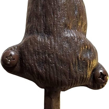 Dog Sitting Cast Iron Wall Hook