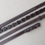 5/8" Round Raised Fancy Laced Reins