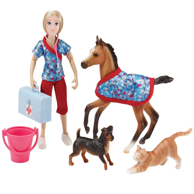 Breyer Dat at the vet Freedom series set