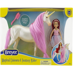 Breyer Freedom Magical Unicorn Sky and Fantasy Rider Meadow Front Packaging