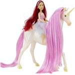 Breyer Freedom Magical Unicorn Sky and Fantasy Rider Meadow riding Sky