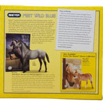 Breyer Freedom Series Wild Blue Book and Model Set Back Packaging