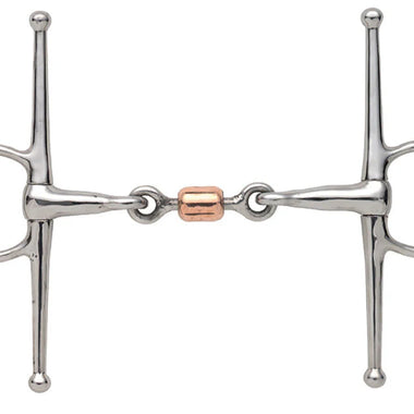 Full Cheek Snaffle with Copper Peanut