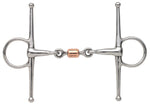 Full Cheek Snaffle with Copper Peanut