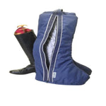 CB Navy Boot Bag with Black and white 