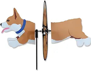 Corgi Garden Spinner