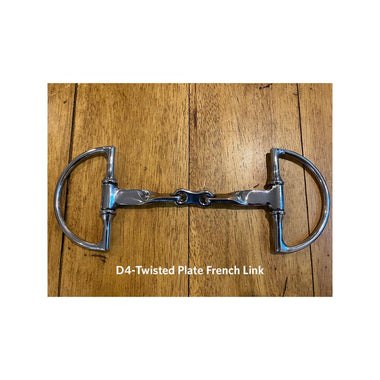 Twisted Plate French Link Dee Bit