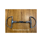 Twisted Plate French Link Dee Bit