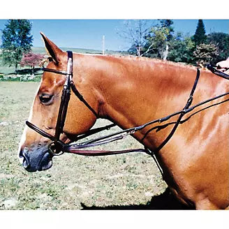Tory Leather German Martingale