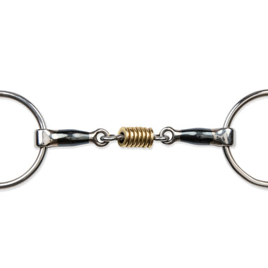 Blue Sweet Iron Loose Ring / Brass Roller
