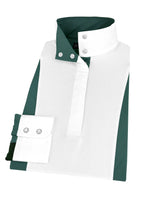 Ladies "Luna II" Forest Green Long Sleeve Performance Show Shirt