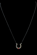 Cascading heart pendant