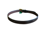 Bridle Leather Stitched Dog Collar