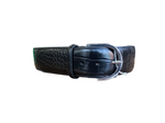 Leather C Belt Croc Embossed