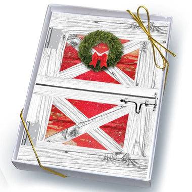 Barn Door Horse Card