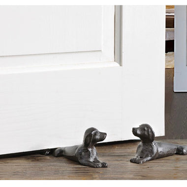 Cast Iron Dog Door Stopper