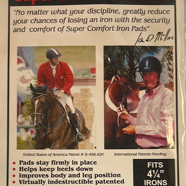 Super Comfort Iron Pads for stirrups