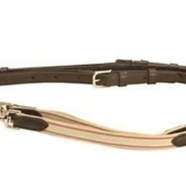 Tory Leather 1" Elastic Side Reins