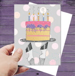 Silver Platter Card