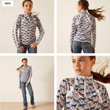 ARIAT KIDS SUNSTOPPER 3.0 LONG SLEEVE