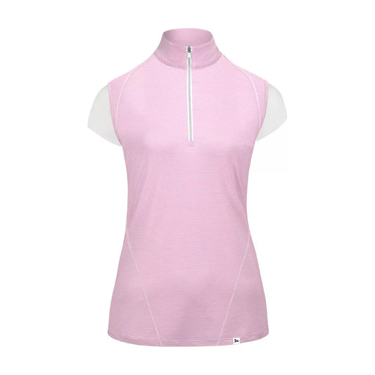 Hallie Sleeveless 1/4 Zip Training Shirt