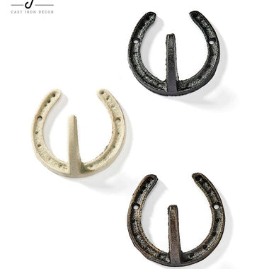 Horse Shoe Cast Iron Wall Hook