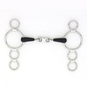 Eco Pure 3 Ring Gag French bit