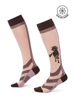 Women’s Free Spirit Wool Knee High Socks