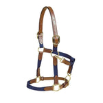 Leather and Cotton Web Halter