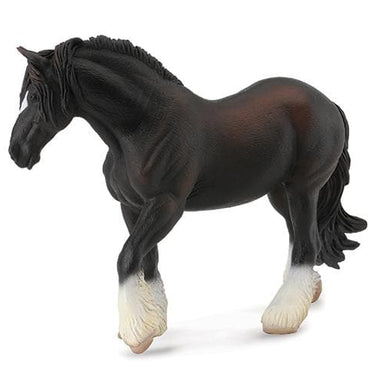 Breyer CollectA Black Shire Mare