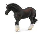 Breyer CollectA Black Shire Mare