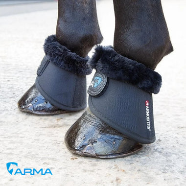 Arma Fur Trimmed Over Reach Boots
