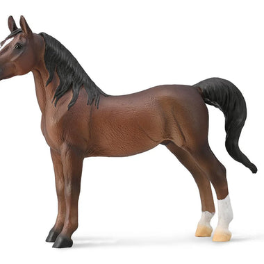 Breyer CollectA American Saddlebred Stallion Liver Chesnut