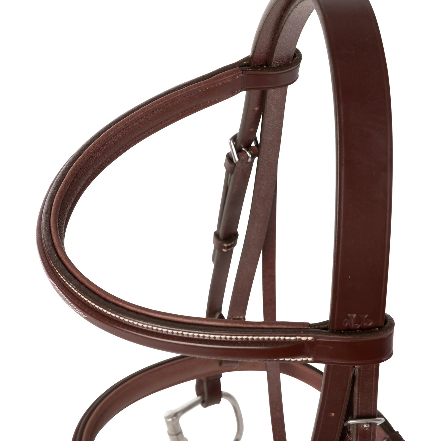 Sedgwick Fancy Stitched Leather Padded Bridle with Reins