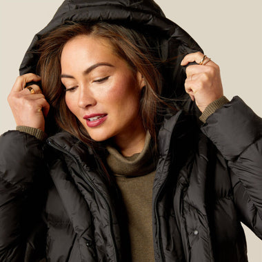 Norfolk Long Puffa Zoomed