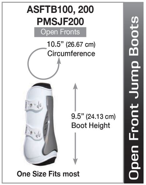 Pro Performance Open Front Boots