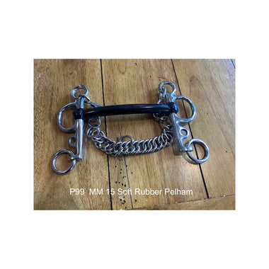 Mullen Mouth Soft Rubber Pelham Bit