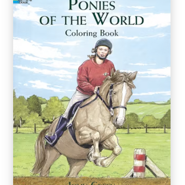 Ponies of the World Coloring Book